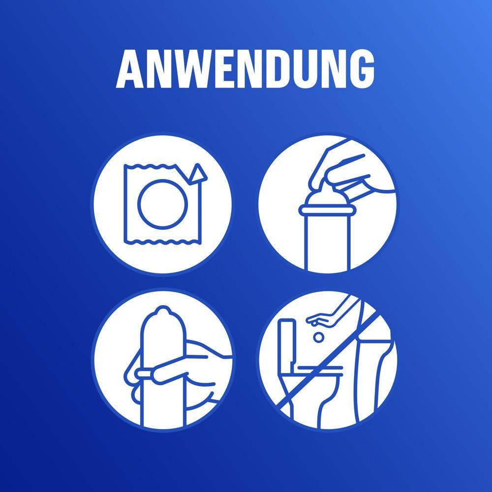 Durex Love Condoms 8 pcs, with Reservoir, Ø 52mm,190mm