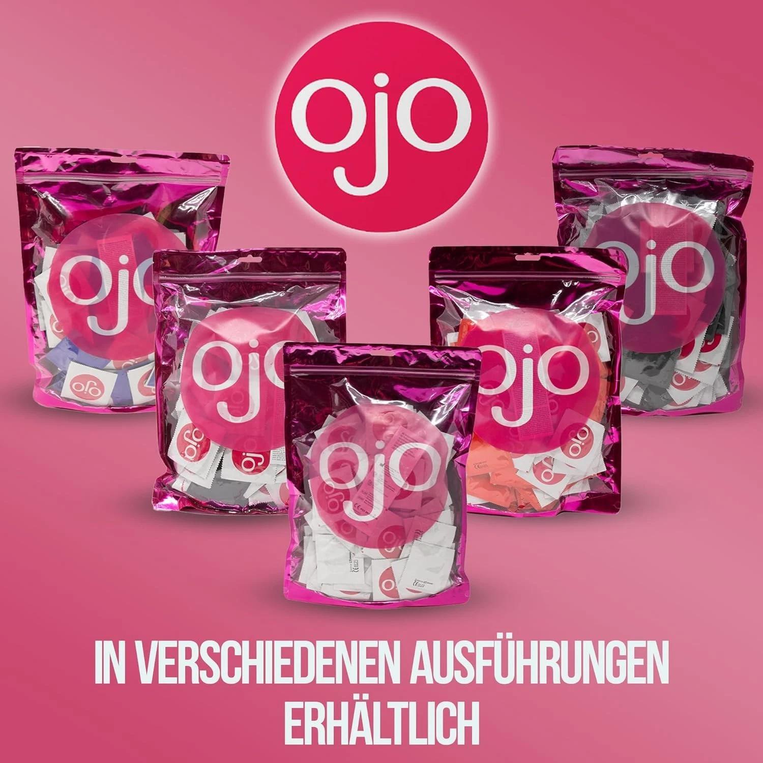 OJO Extra Wet Condoms: Wet Situation, Packs of 100