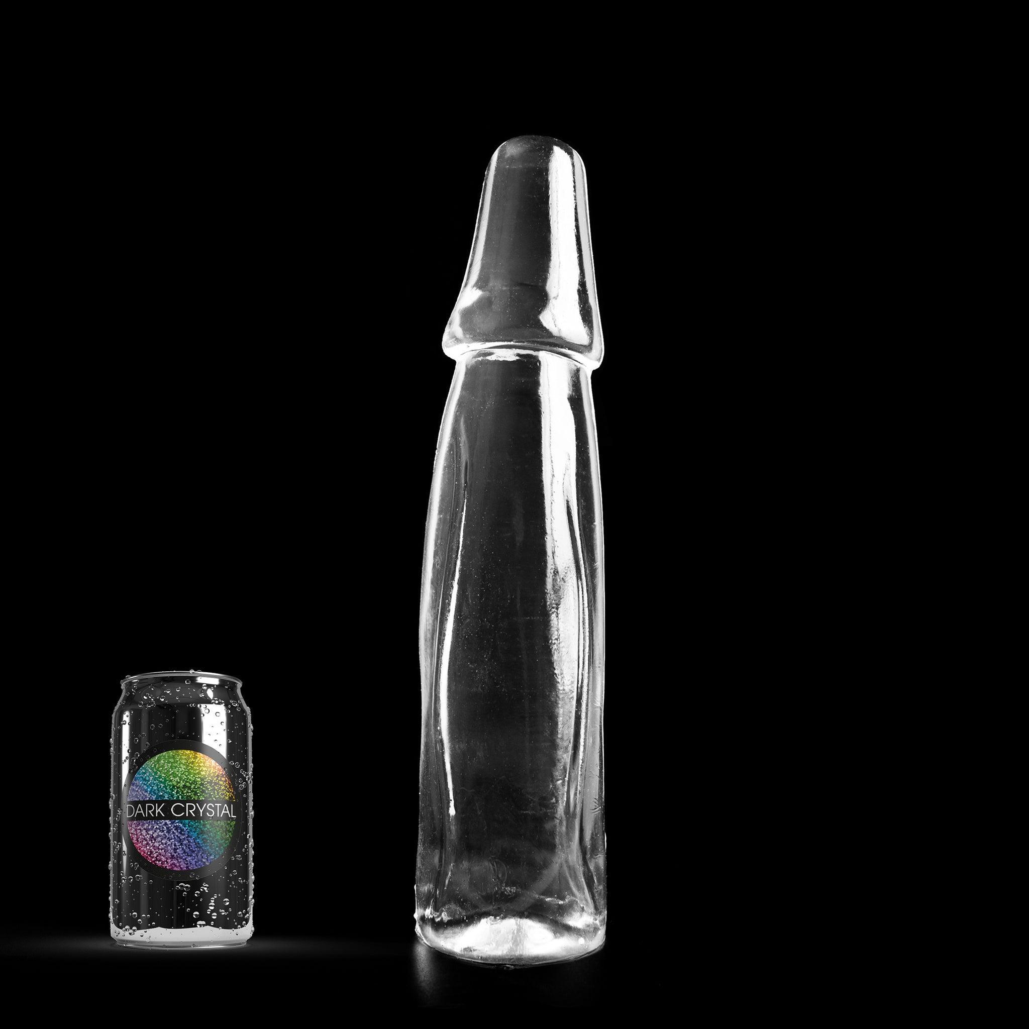 Dark Crystal Thord Dildo, 35 cm, Clear