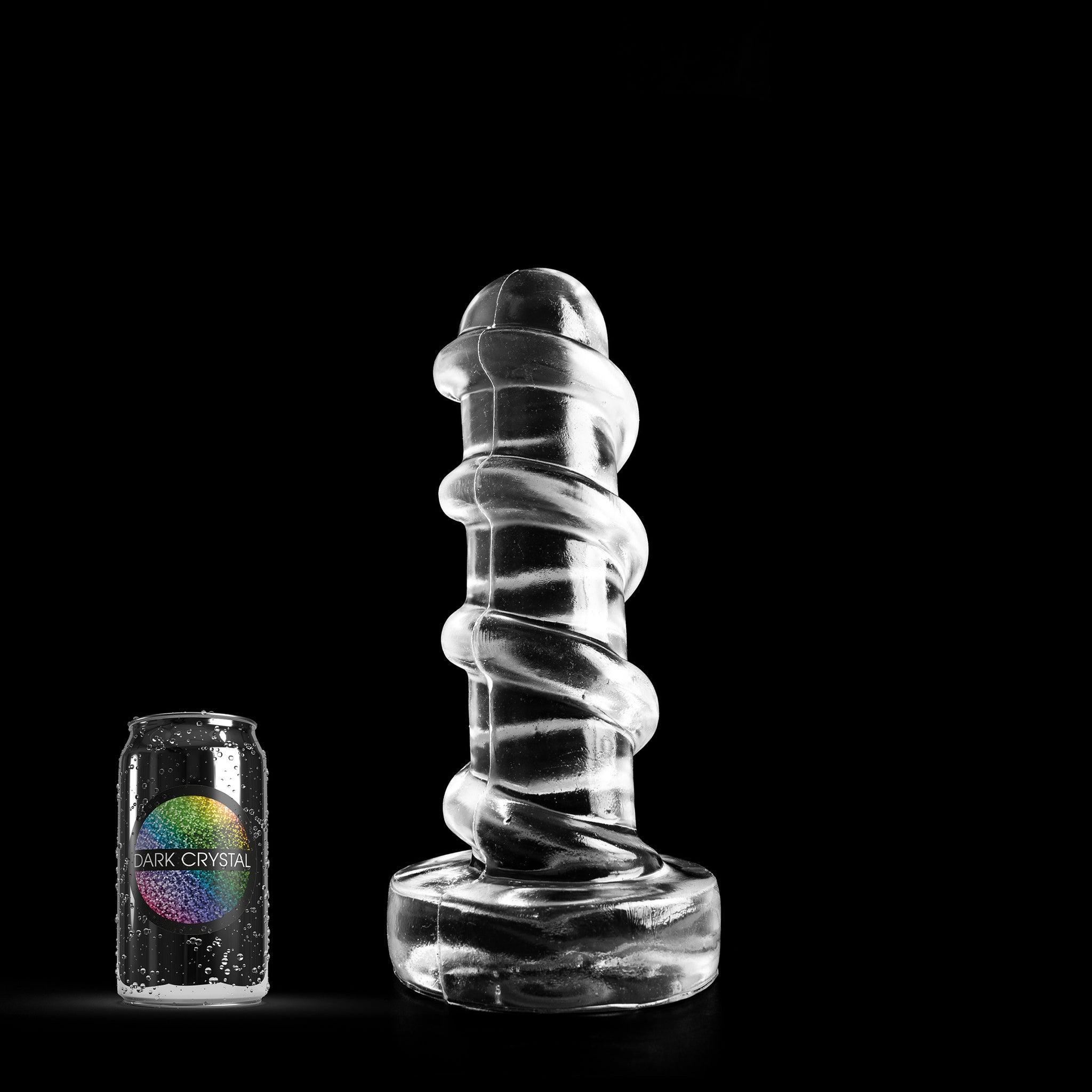 Dark Crystal Rask Dildo, 30 cm, Clear
