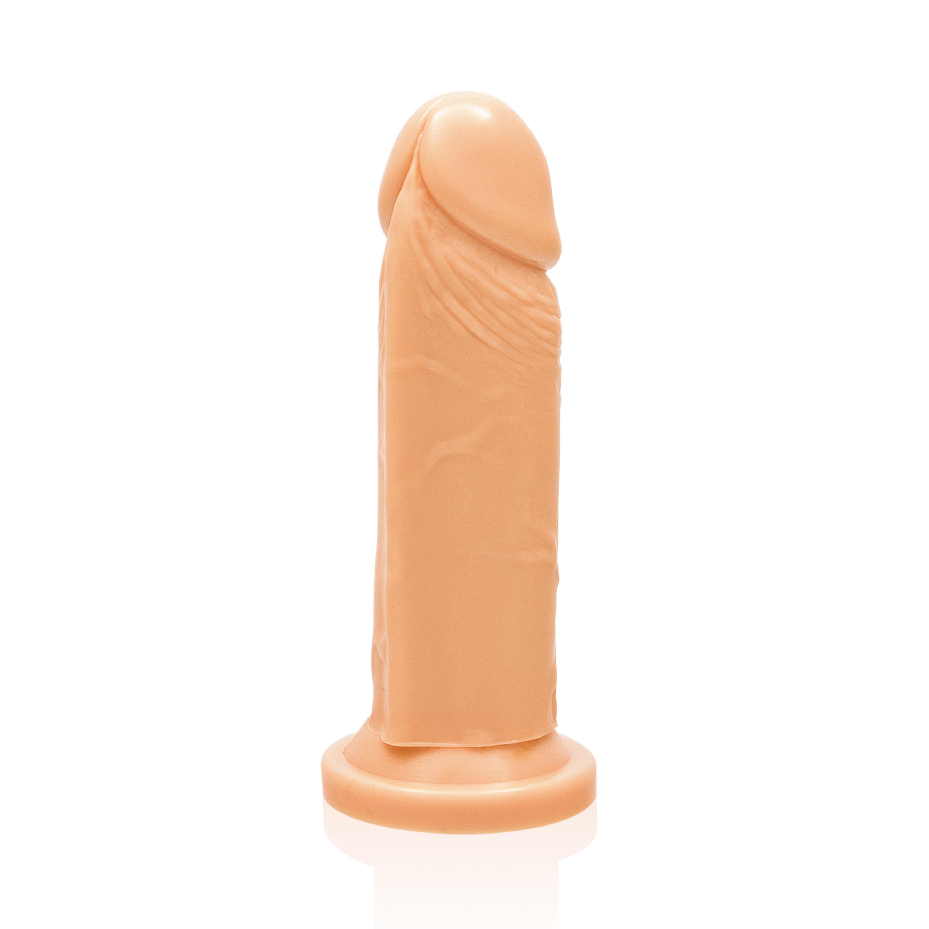 SI IGNITE Cock Dong with Suction, Vinyl, Flesh, 15 cm (6 in), ¯ 4,4 cm (1,7 in) SI IGNITE Cock Dong with Suction, Vinyl, Flesh, 15 cm (6 in), ¯ 4,4 cm (1,7 in)
