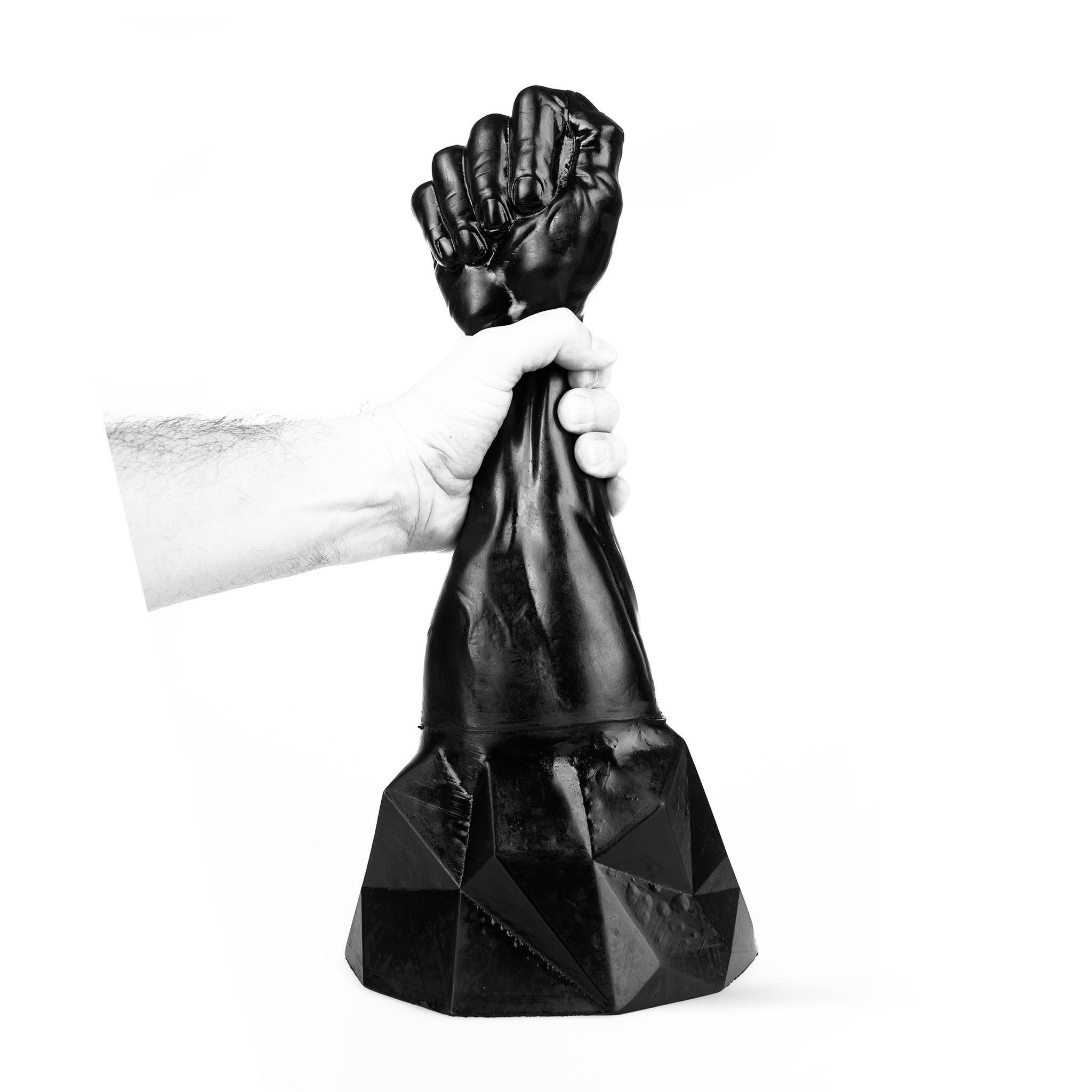 Dark Crystal Tonis Butt Plug, 37 cm, Black