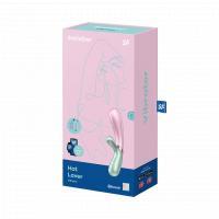 Satisfyer Hot Lover Connect App Vibrator, Silver, 20 cm Satisfyer Hot Lover Connect App Vibrator, Silver, 20 cm