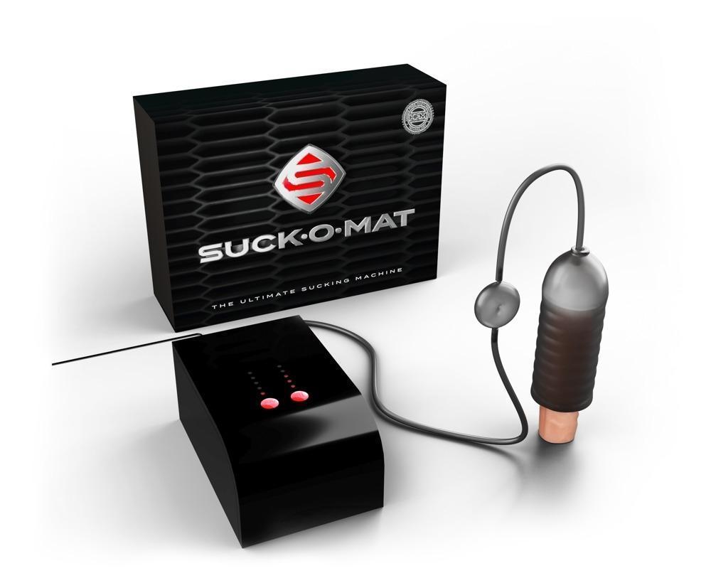 Hands-free Masturbator SUCK-O-MAT, Insertable 10,5 cm, Stretchable 2,5 cm