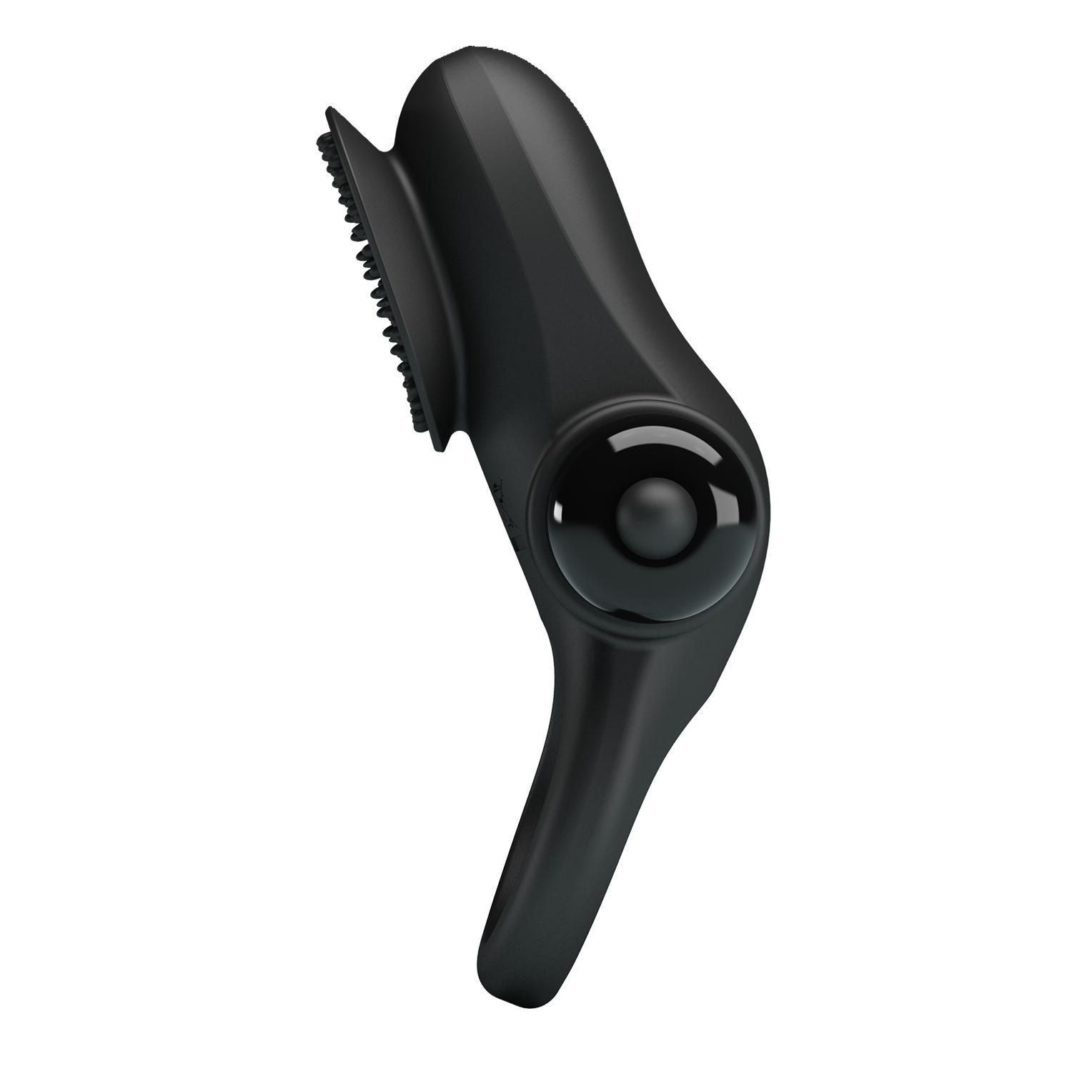 PRETTY LOVE - Vibrant Penis Ring, 56 mm, Black