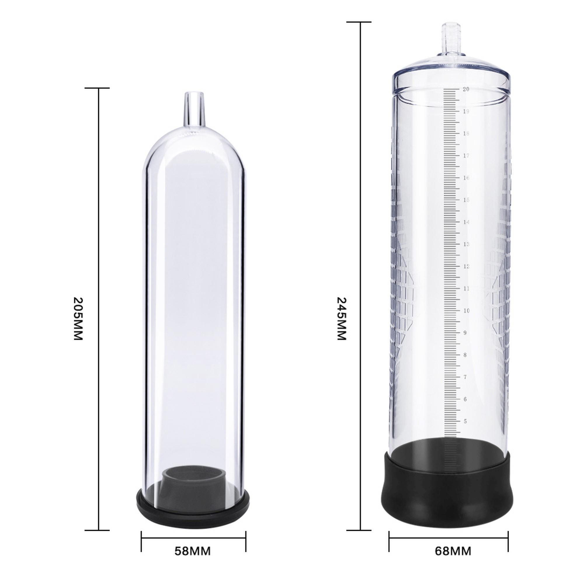 Powerpump Penis Pump MAX 0.2 - Black&Clear