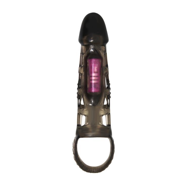 BAILE - Harrison, Penis extended Sleeve, mini vibrator, super-stretchy TPR material ?:35mm   L:160mm BAILE - Harrison, Penis extended Sleeve, mini vibrator, super-stretchy TPR material ?:35mm   L:160mm