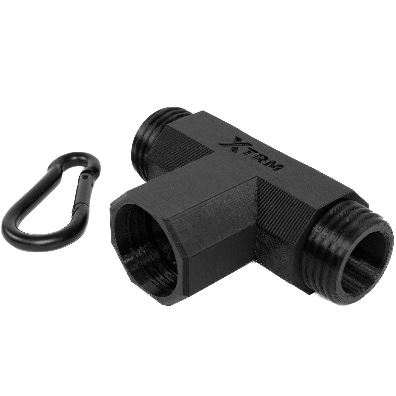 XTRM Gas Mask T-Connector, black