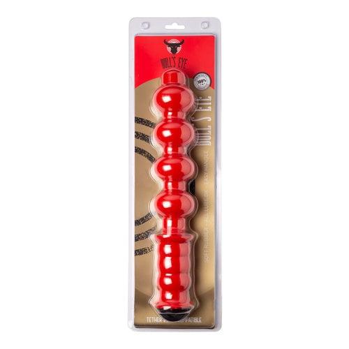 Bulls Eye Anal Dildo Night Stick - Excessive Force, 38 cm, Red