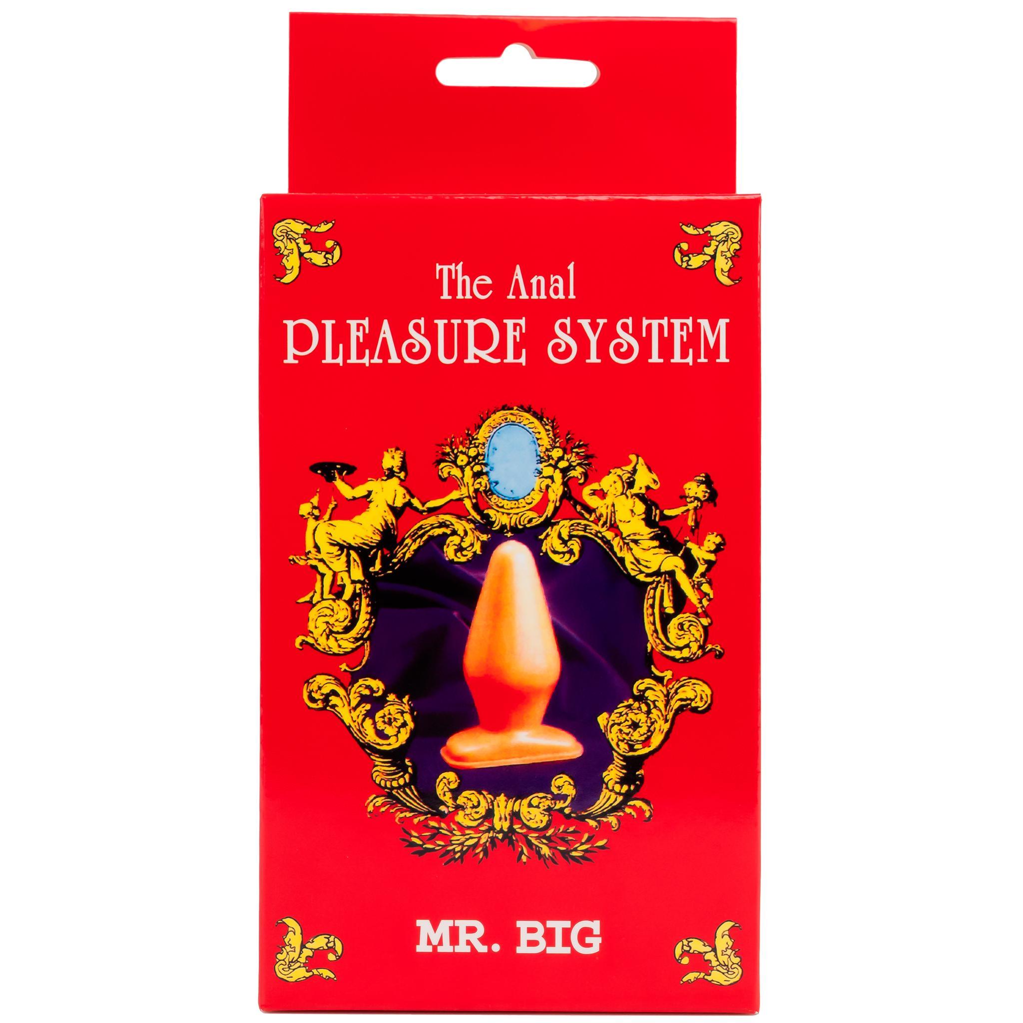 The Anal Pleasure System - Mr. Big Anal Plug, Flesh, 14 cm The Anal Pleasure System - Mr. Big Anal Plug, Flesh, 14 cm