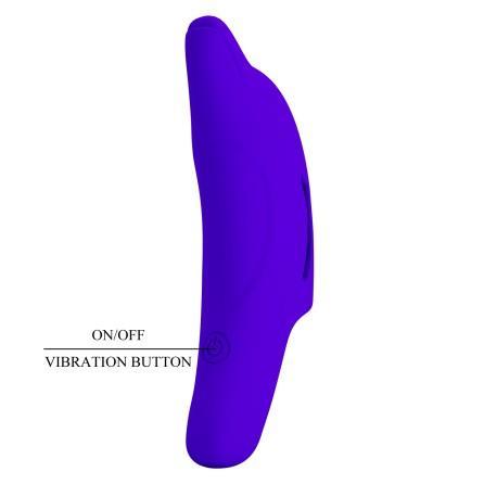 Pretty Love Delphini Honey Finger Blue Vibrator
