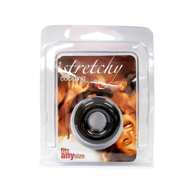 Stretchy Cockring Black Stretchy Cockring Black