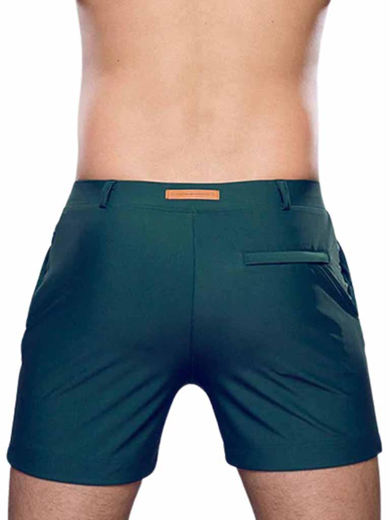 2Eros Bondi Bar Beach Swim Shorts S60 Green (Series 3) - Size: L