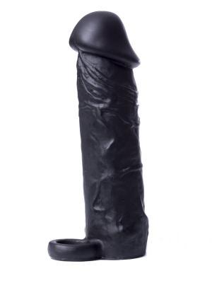 RudeRider Penis Sleeve Cock Extender, 16,5 cm, Black