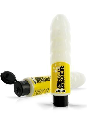 Rude Rider Cum Lube, Hybrid Based Lubricant, 175ml in Dildo Toy Bottle (17 cm, Ø 4,1 cm)