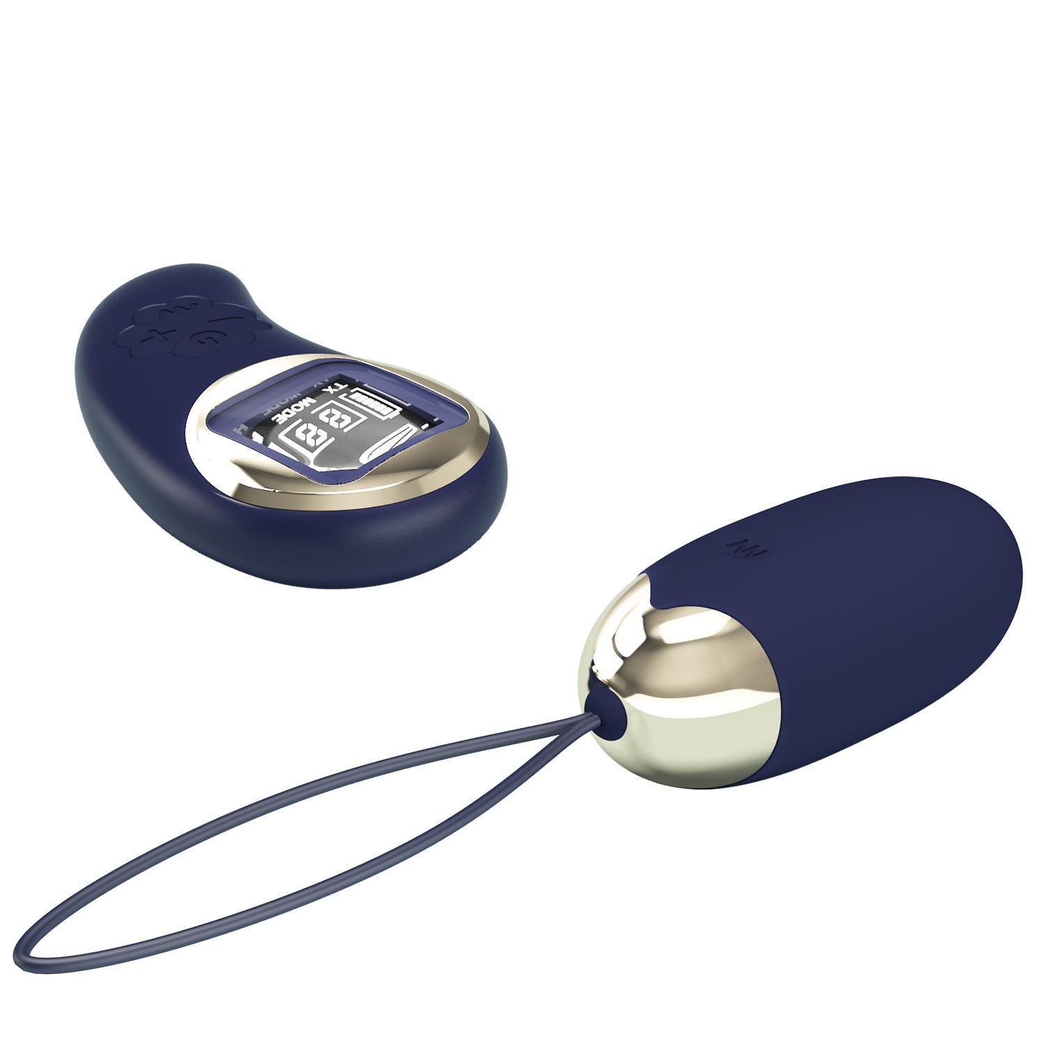 PRETTY LOVE - Stavros the Great Mina - Egg Vibrator - Blue