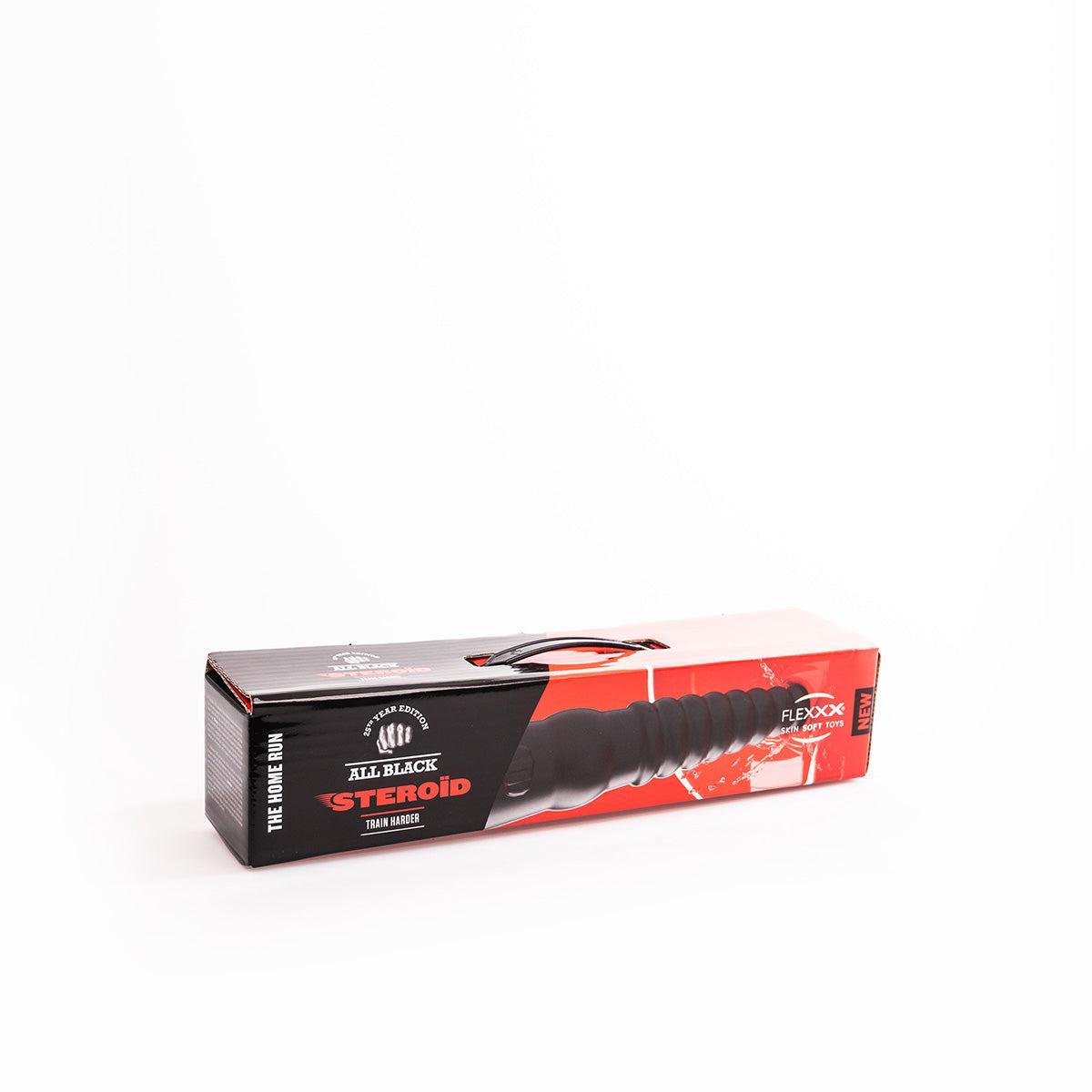 All Black Steroid The Home Run Dildo, 40 cm