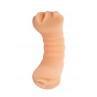 XXX FOR TWO - Dual Side Masturbator Mouth and Vagina, 11cm, Flesh