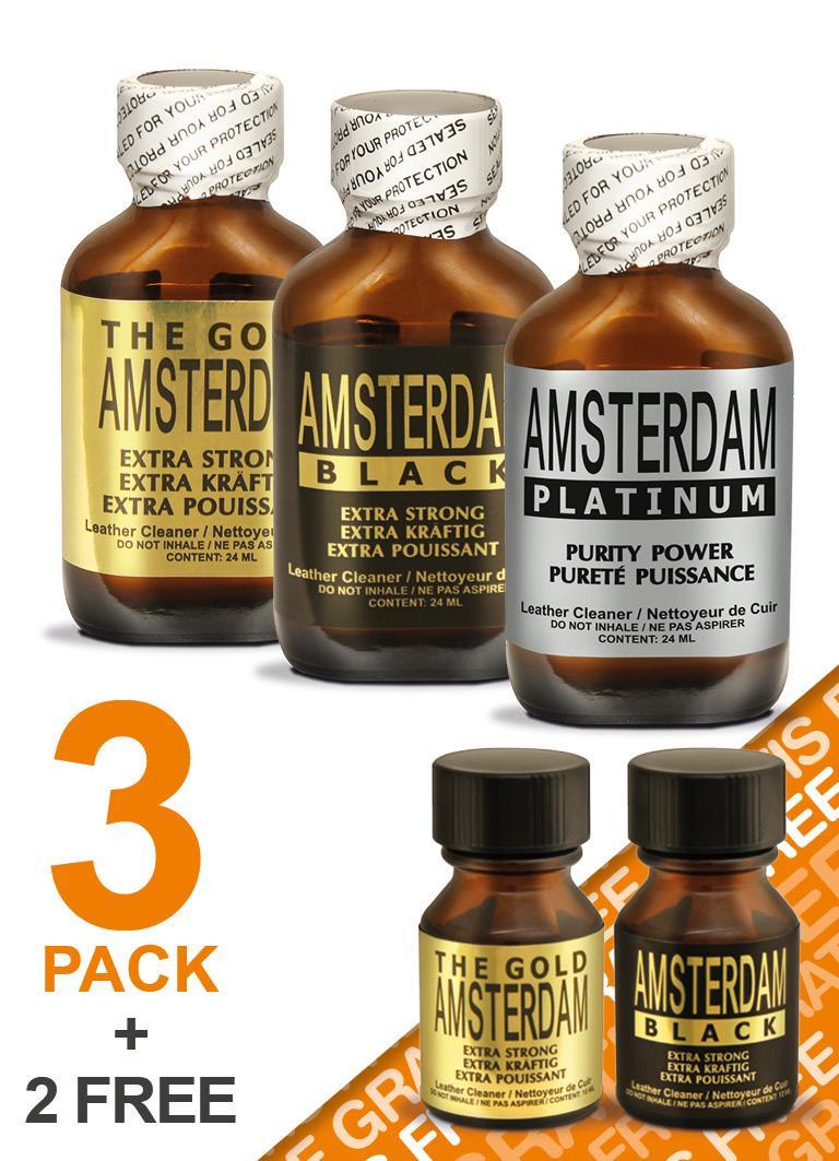 AMSTERDAM BIG Mix 3+2 free Pack.