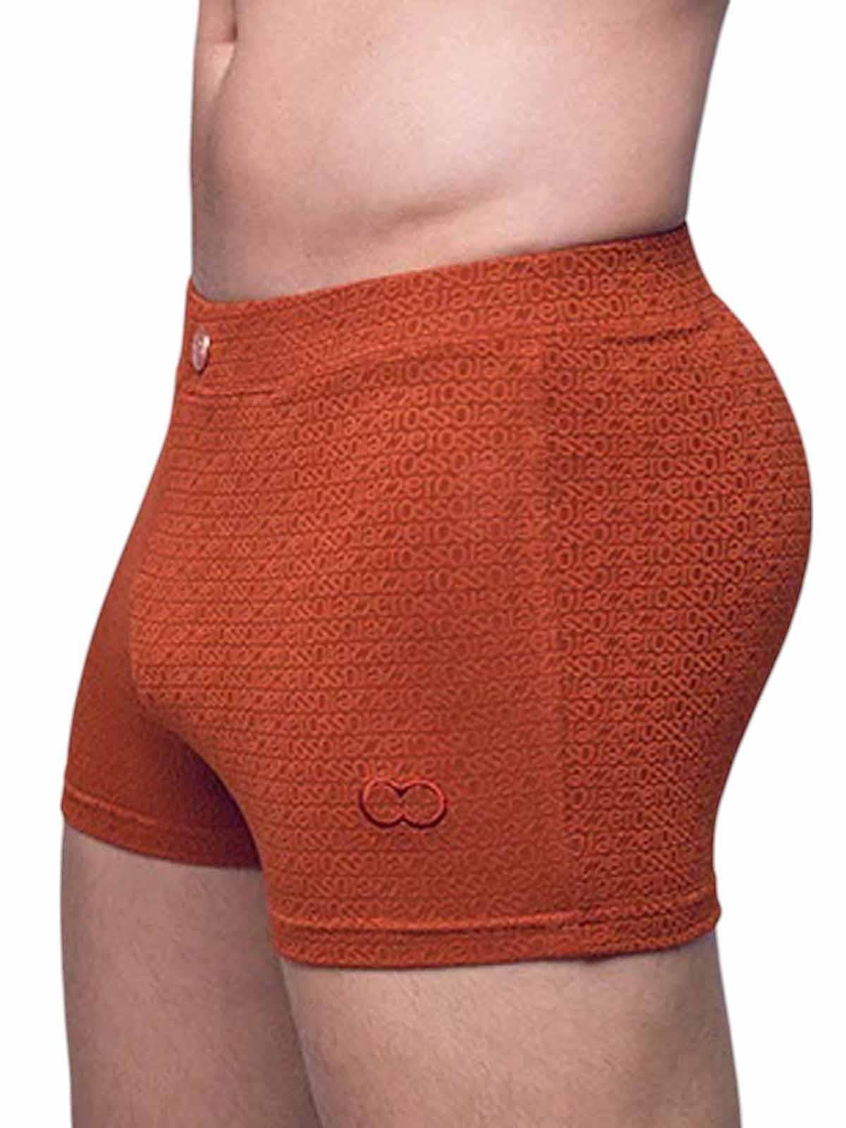 2Eros Textured Swim Trunk V60 Signet Carmine