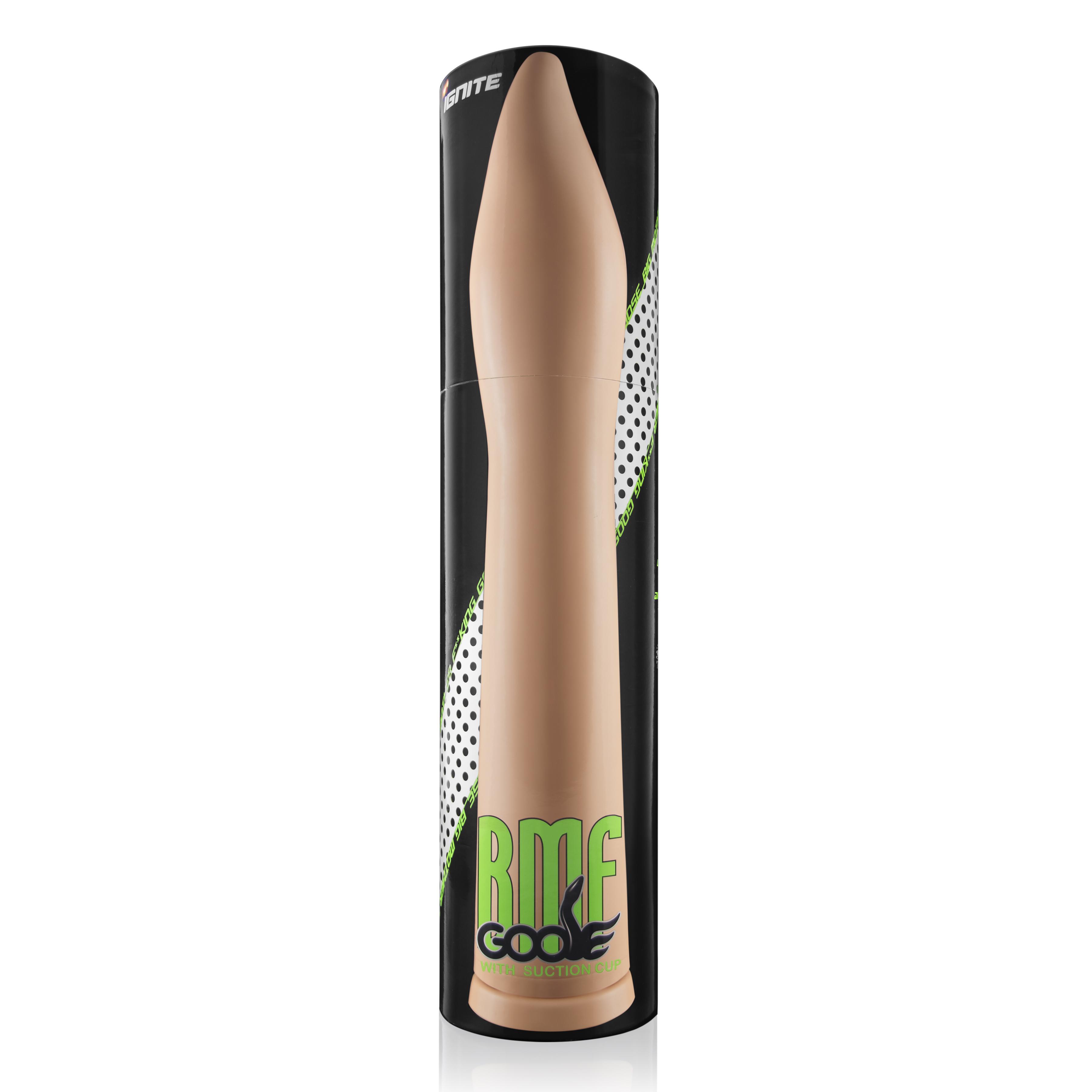 SI IGNITE Exxtreme Goose with Suction Dildo, 57 cm, Flesh