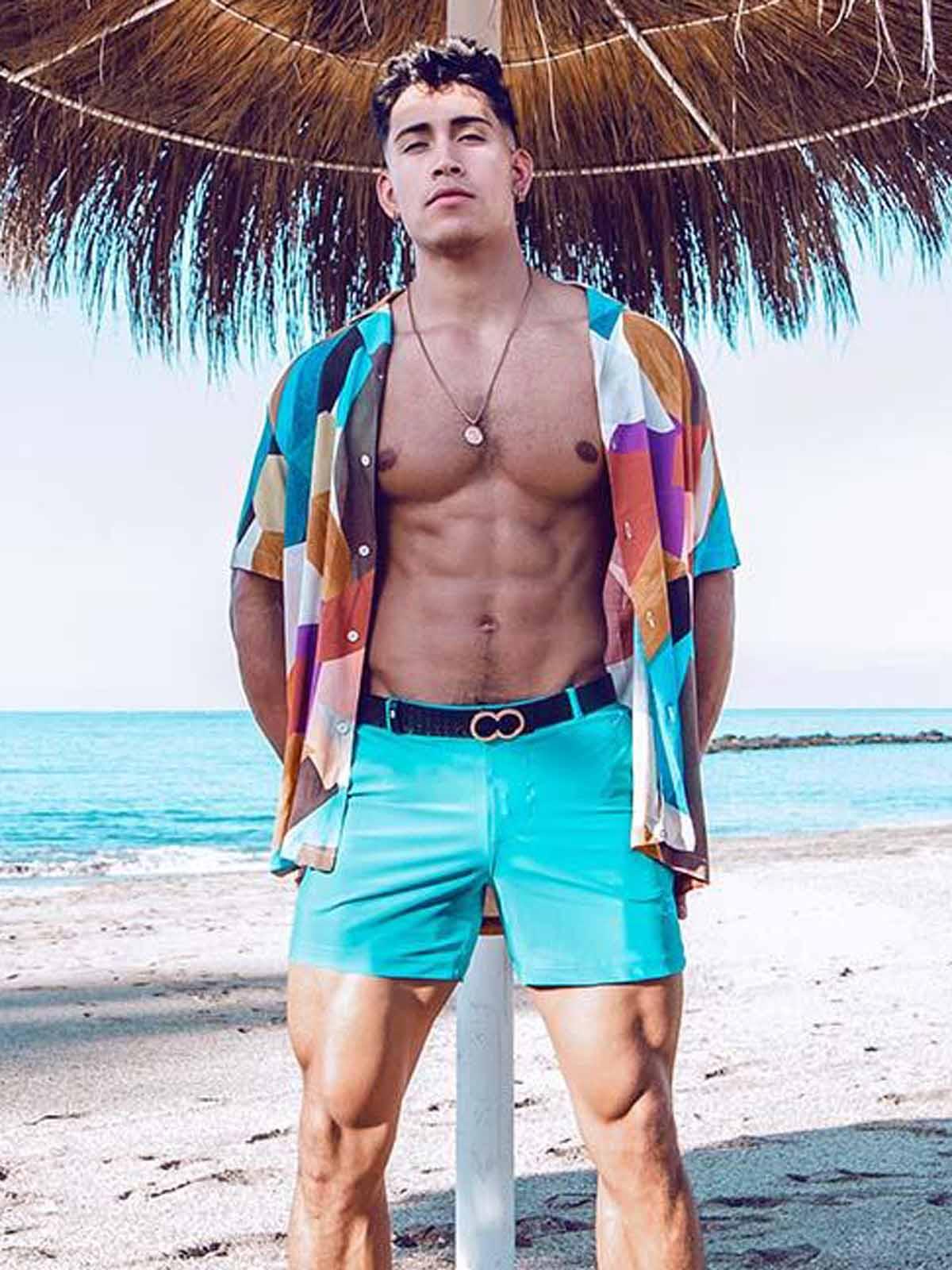 2Eros Bondi Bar Beach Swim Shorts S60 Breeze Green (Series 3)