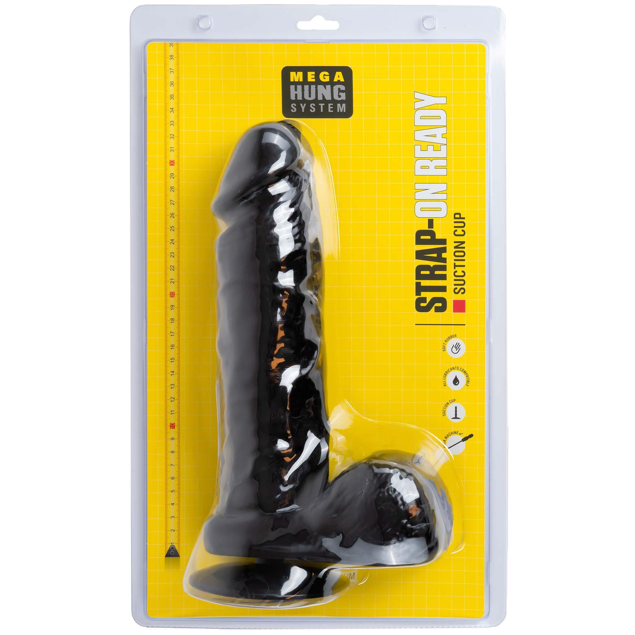 Hung System Dildo Lil XL, 31 cm, Black