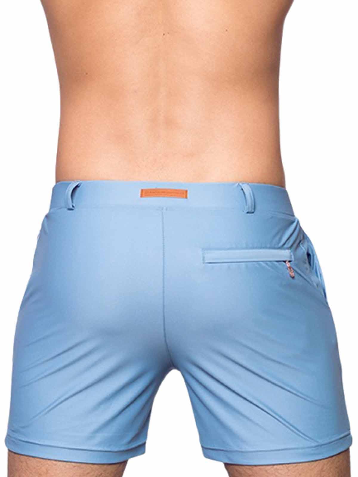 2Eros Bondi Bar Beach Swim Shorts S60 Faded Denim (Series 3) - Size: L