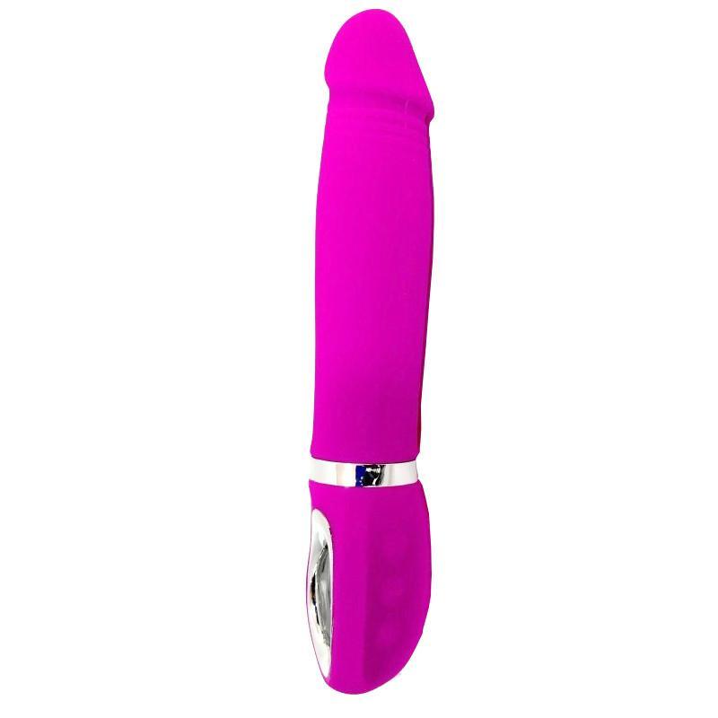Jaspe Vibrator, Pink, 19,5 cm