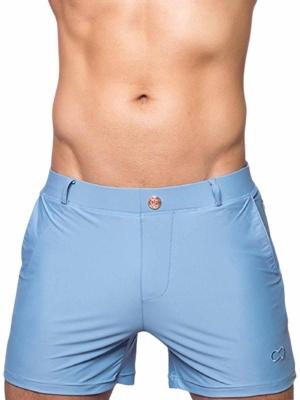 2Eros Bondi Bar Beach Swim Shorts S60 Faded Denim (Series 3) - Size: L