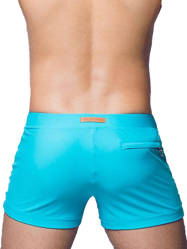 2Eros Bondi Bar Beach Swim Trunks V60 Aqua - Size: L