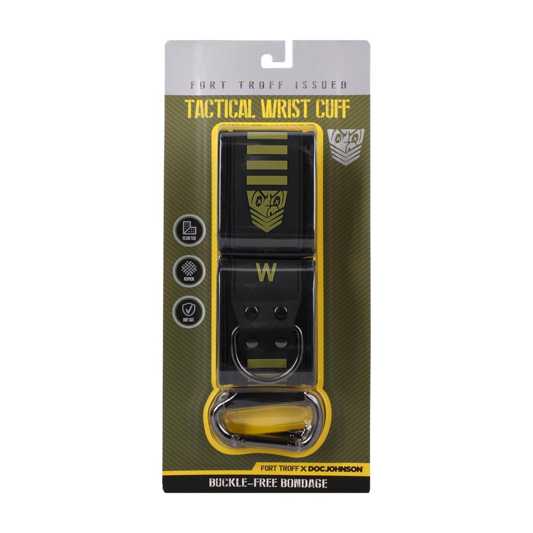 Fort Troff Tactical Wrist Restraints - Black/Green