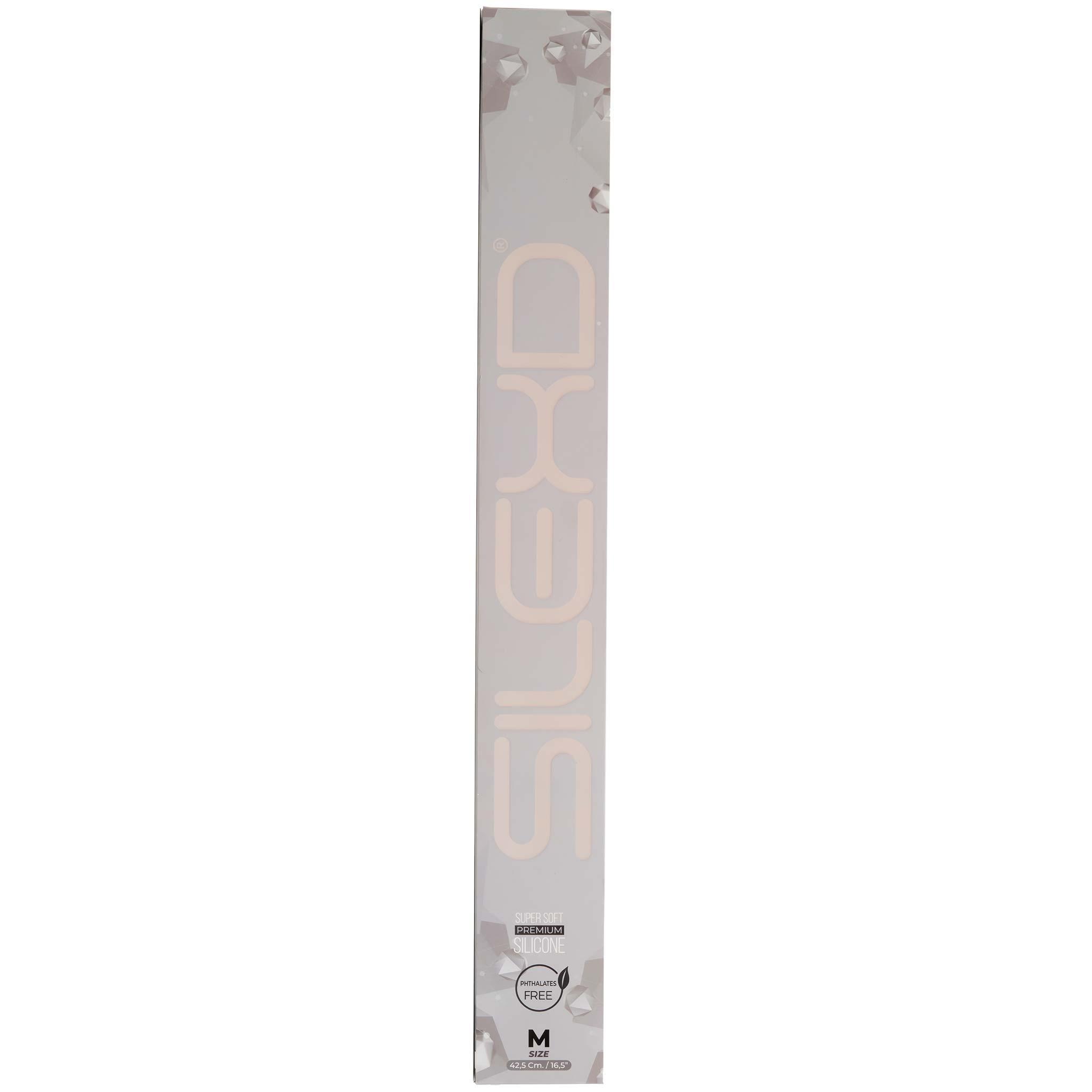 SILEXD Premium Silicone Model 1 Double Dong M, 42 cm, Flesh