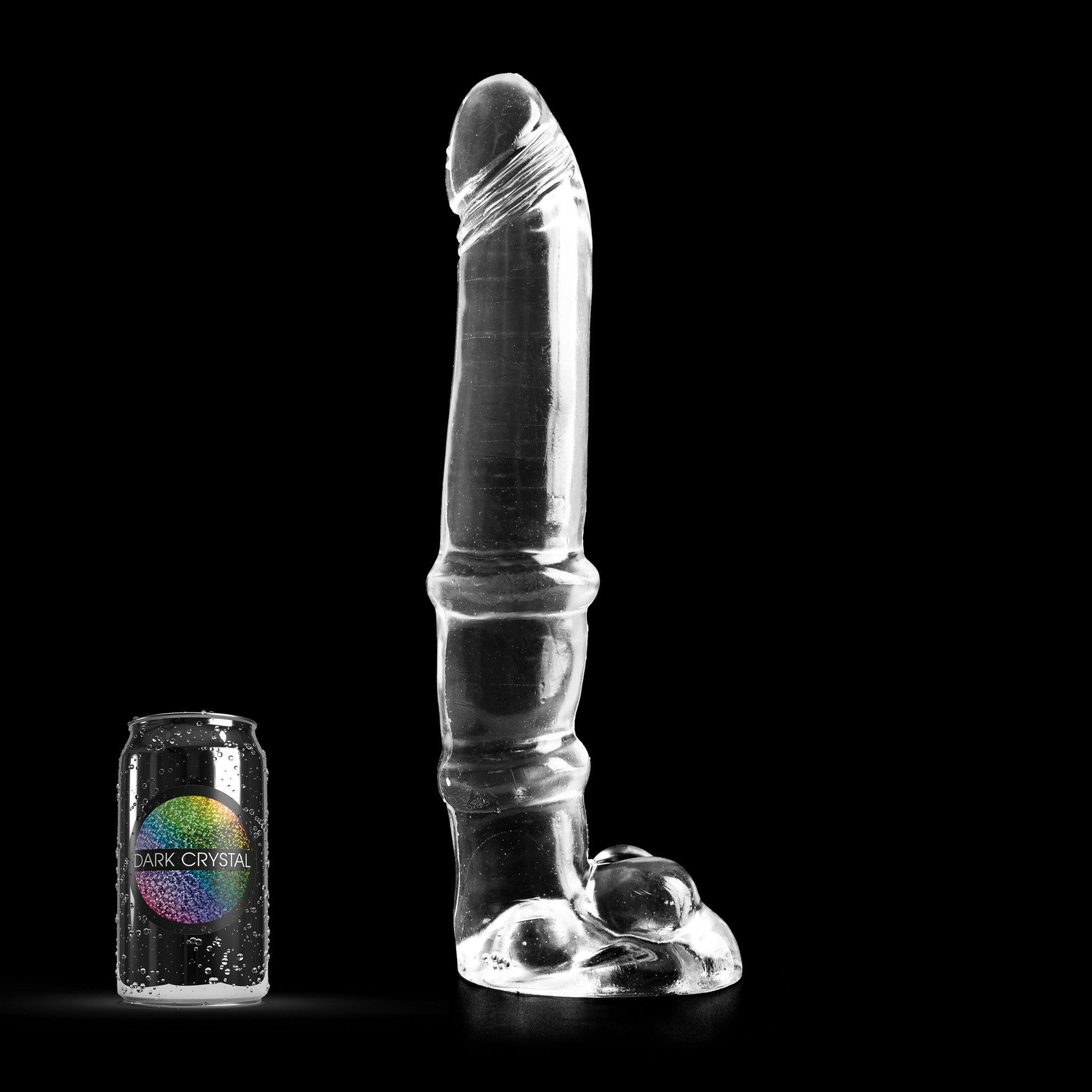Dark Crystal Artem Dildo, 39 cm, Clear