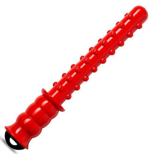Bulls Eye Anal Dildo Night Stick - Stop Police, 37,5 cm, Red