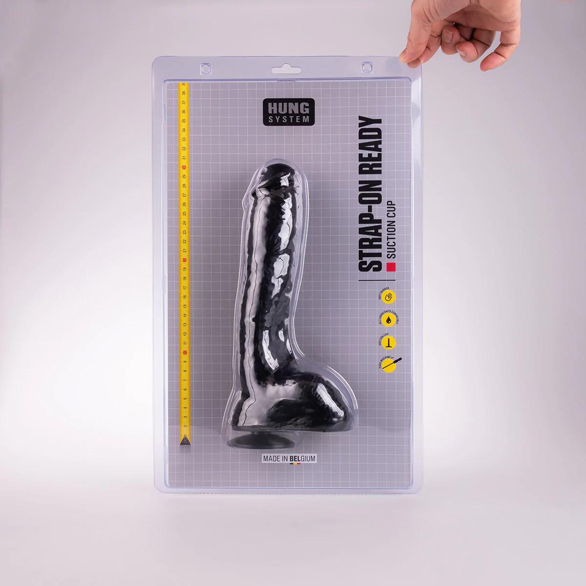 Hung System Dildo Jay M, 24 cm, Black