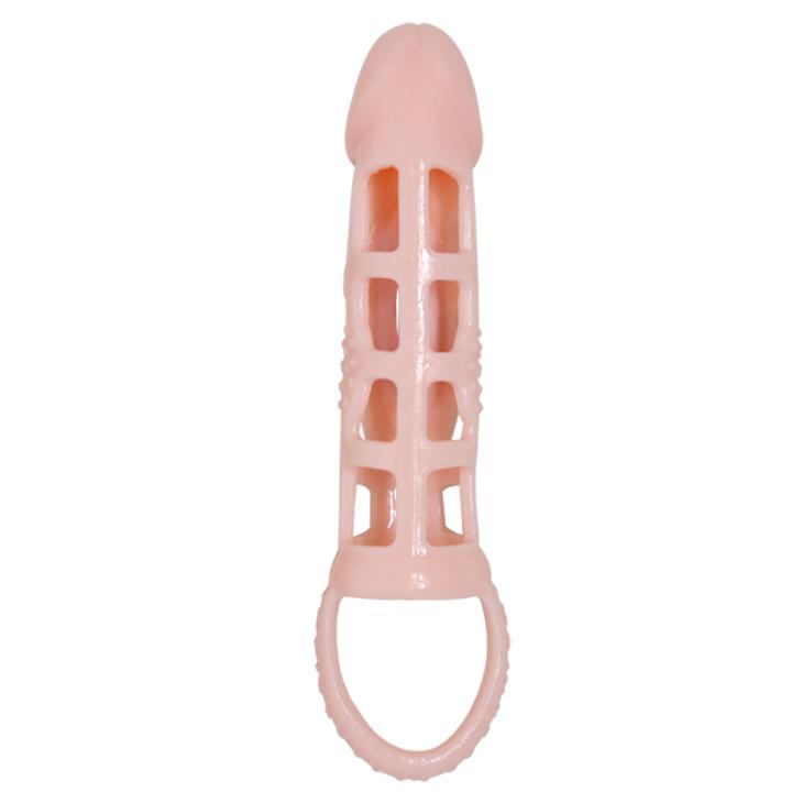 BAILE - Harrison, Penis extended Sleeve, mini vibrator, super-stretchy TPR material ?:35mm   L:160mm BAILE - Harrison, Penis extended Sleeve, mini vibrator, super-stretchy TPR material ?:35mm   L:160mm