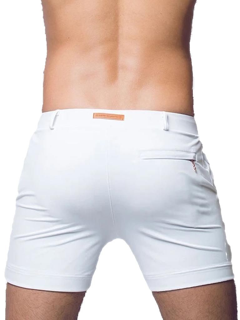 2Eros Bondi Bar Beach Swim Shorts S60 White (Series 3) - Size: L