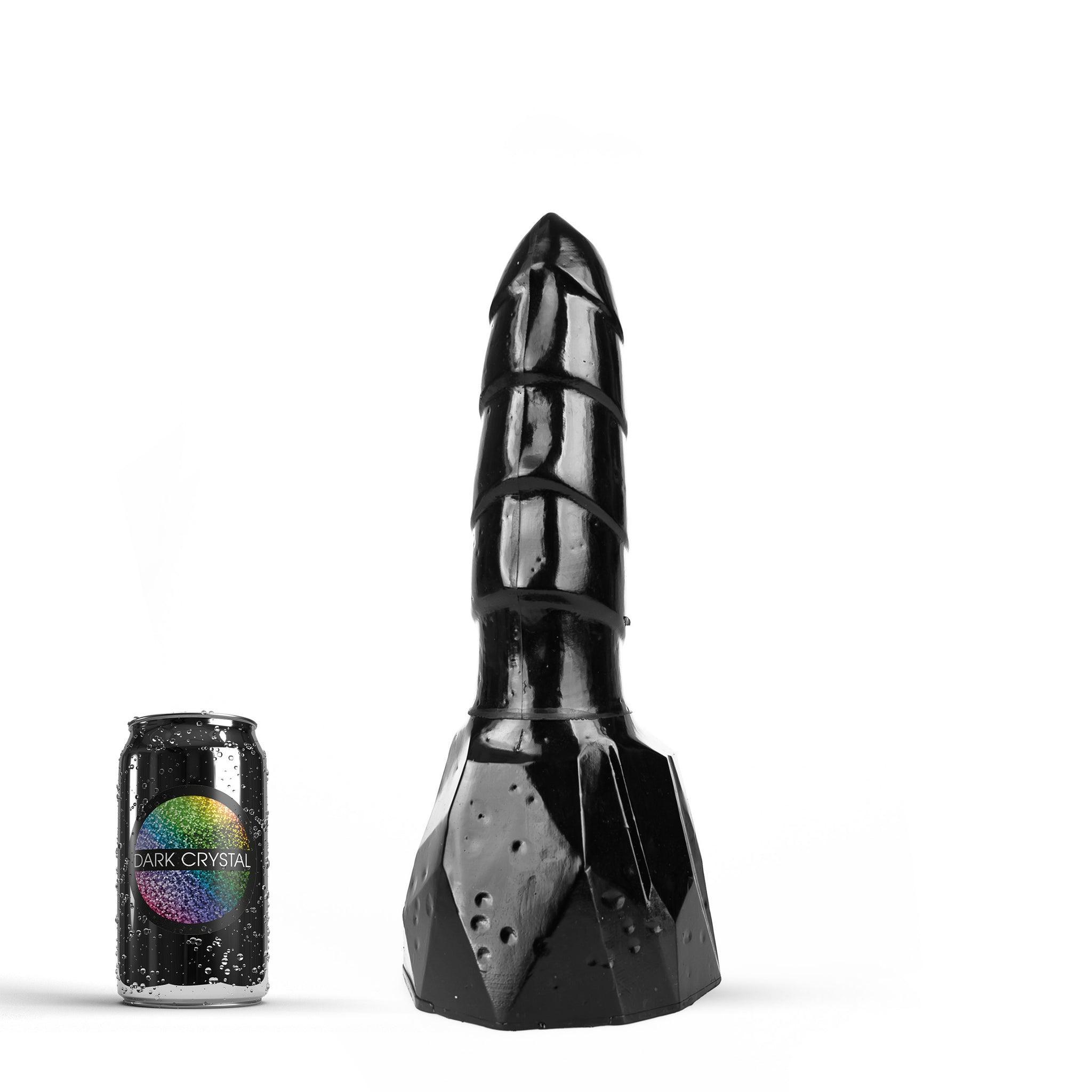 Dark Crystal Volund Butt Plug, 32 cm, Black