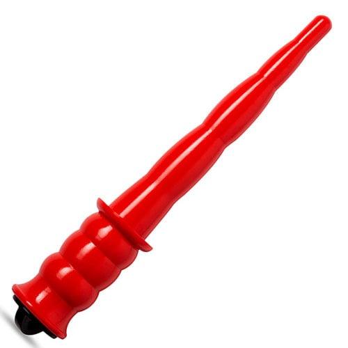 Bulls Eye Anal Dildo Night Stick - Busted, 37 cm, Red
