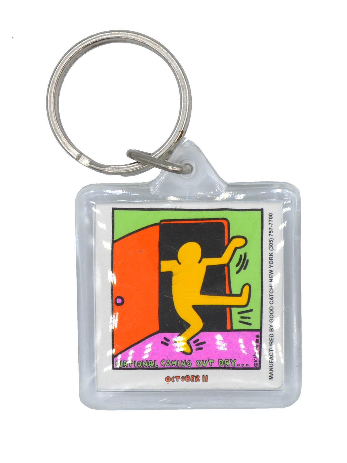 National Coming Out Day Color Key Ring