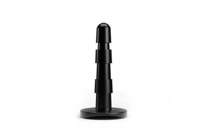 Hung System Insert Plug Mega Strap On, 15 cm, Black