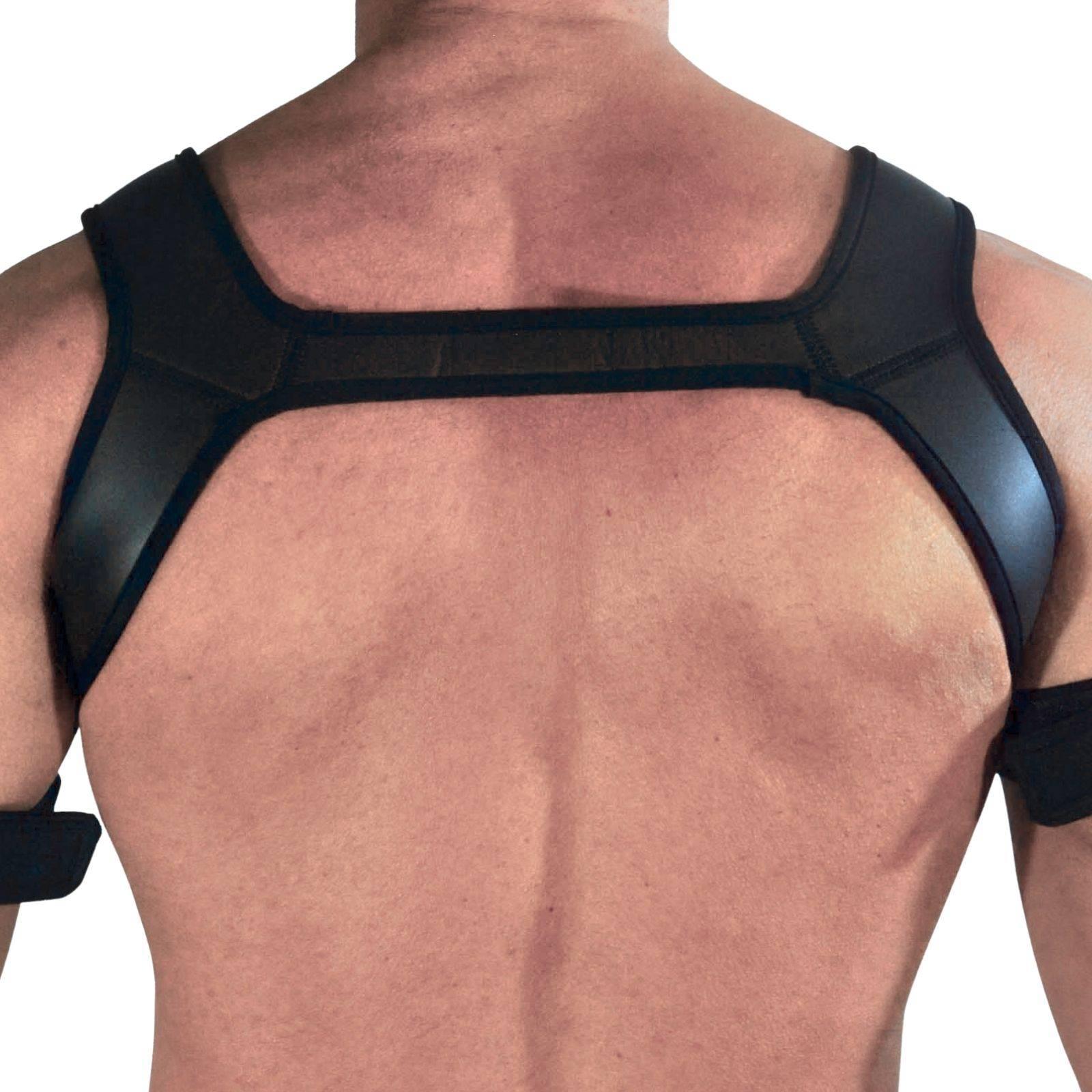 RudeRider Neoprene Harness Black, L size RudeRider Neoprene Harness Black, L size