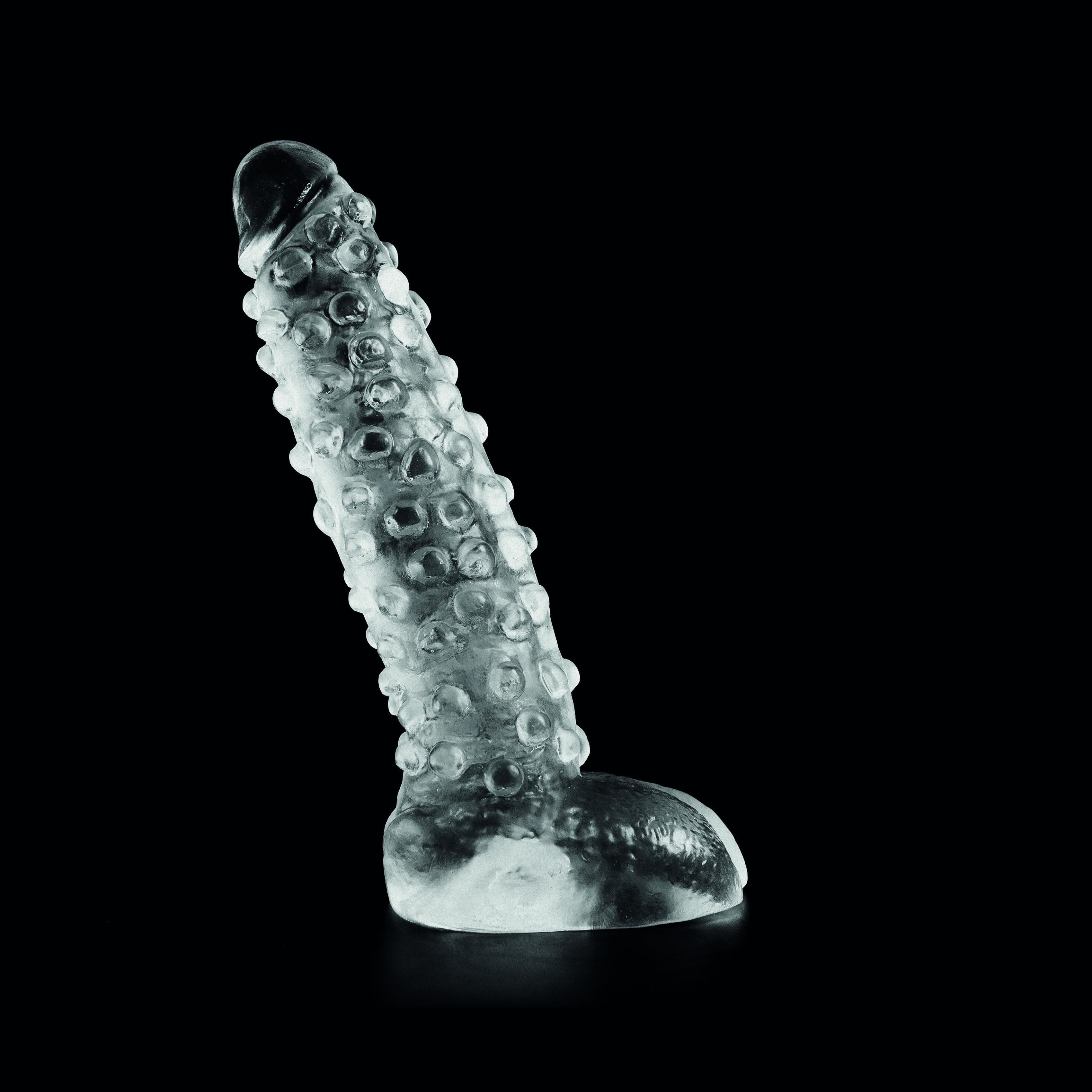 Dark Crystal Graeme Dildo, 26,5 cm, Clear