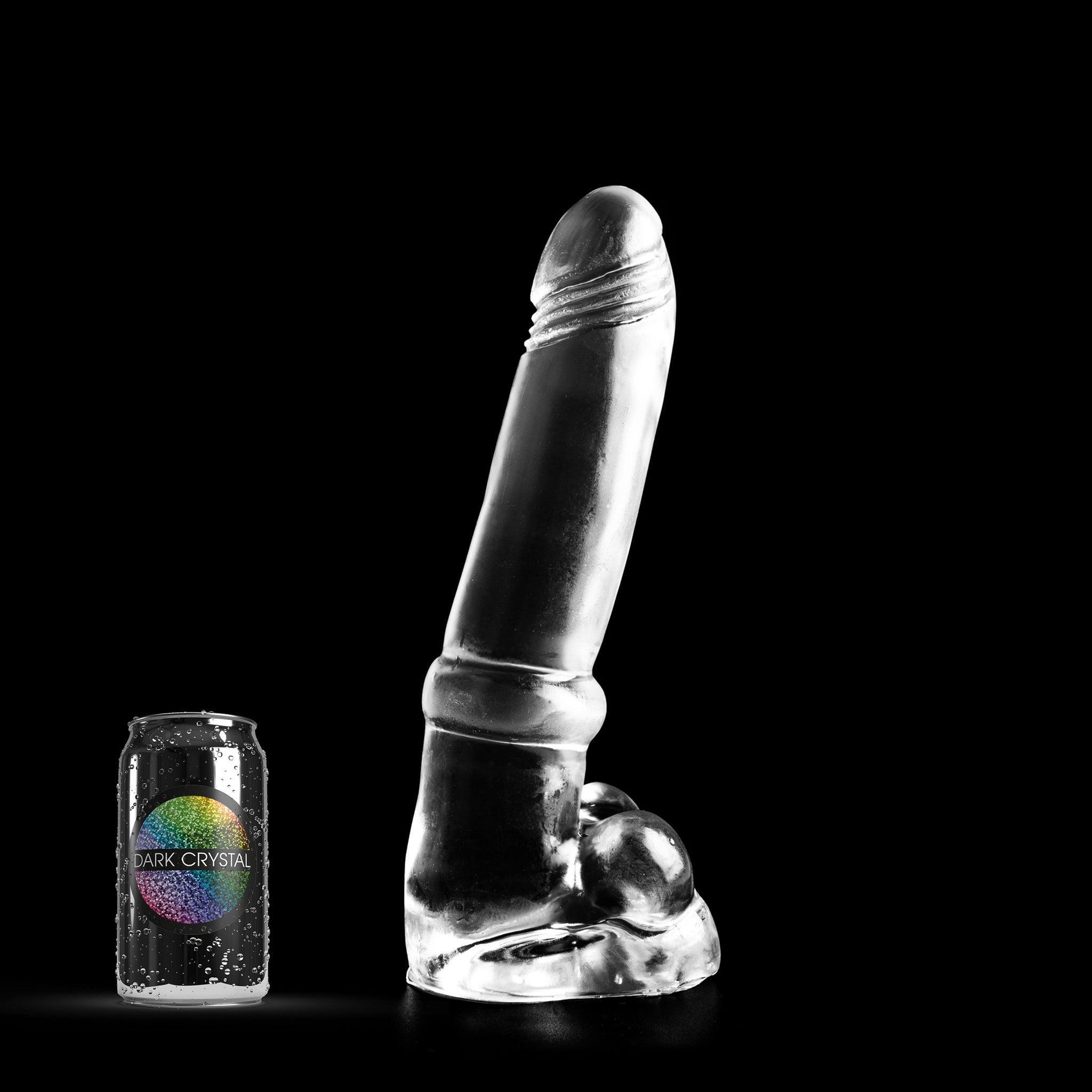 Dark Crystal Petar Dildo, 32 cm, Clear