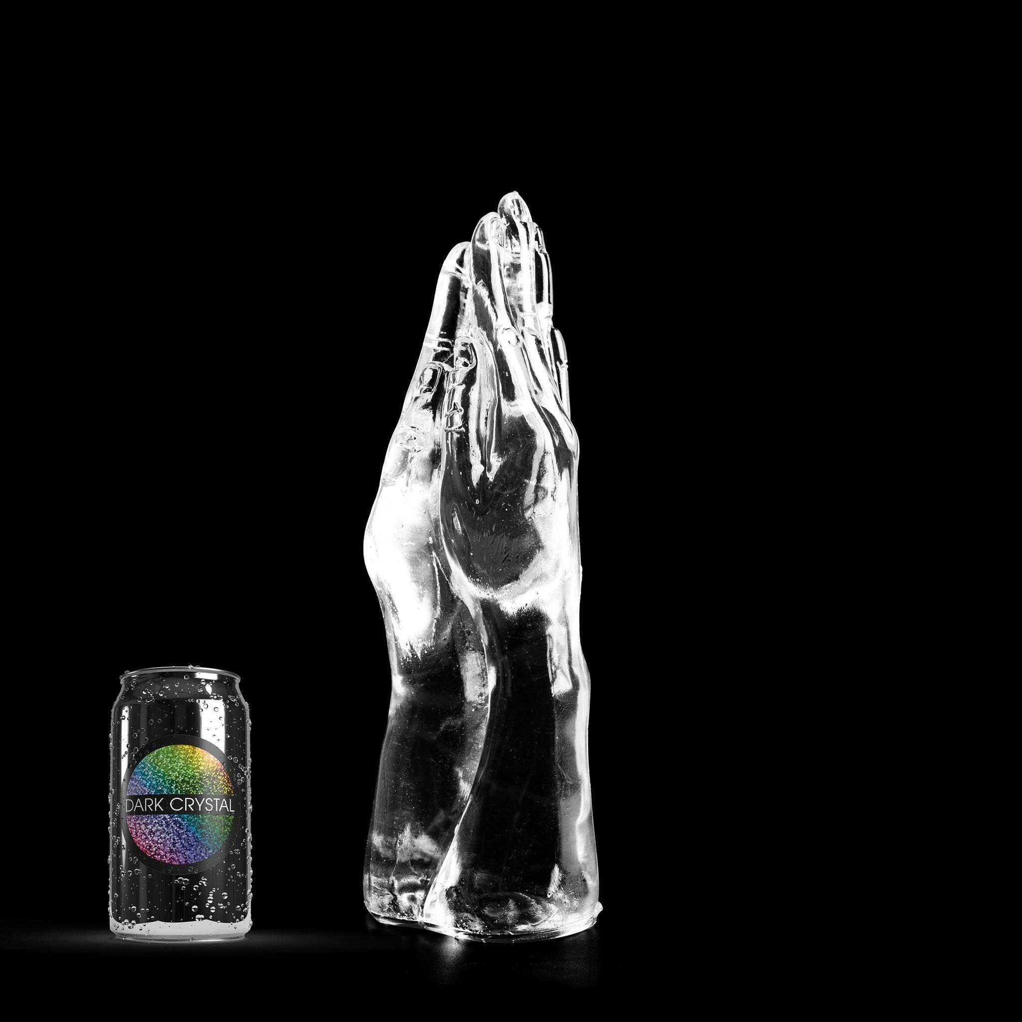 Dark Crystal Jorn Dildo, 33 cm, Clear