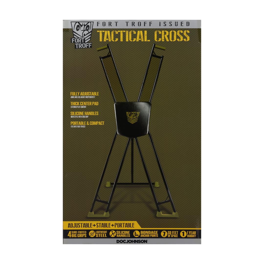 Fort Troff Tactical Cross - Black/Green