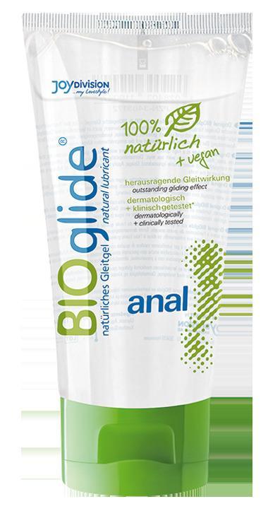 JoyDivision BIOglide Anal, Water Based Lubricant, 80 ml
