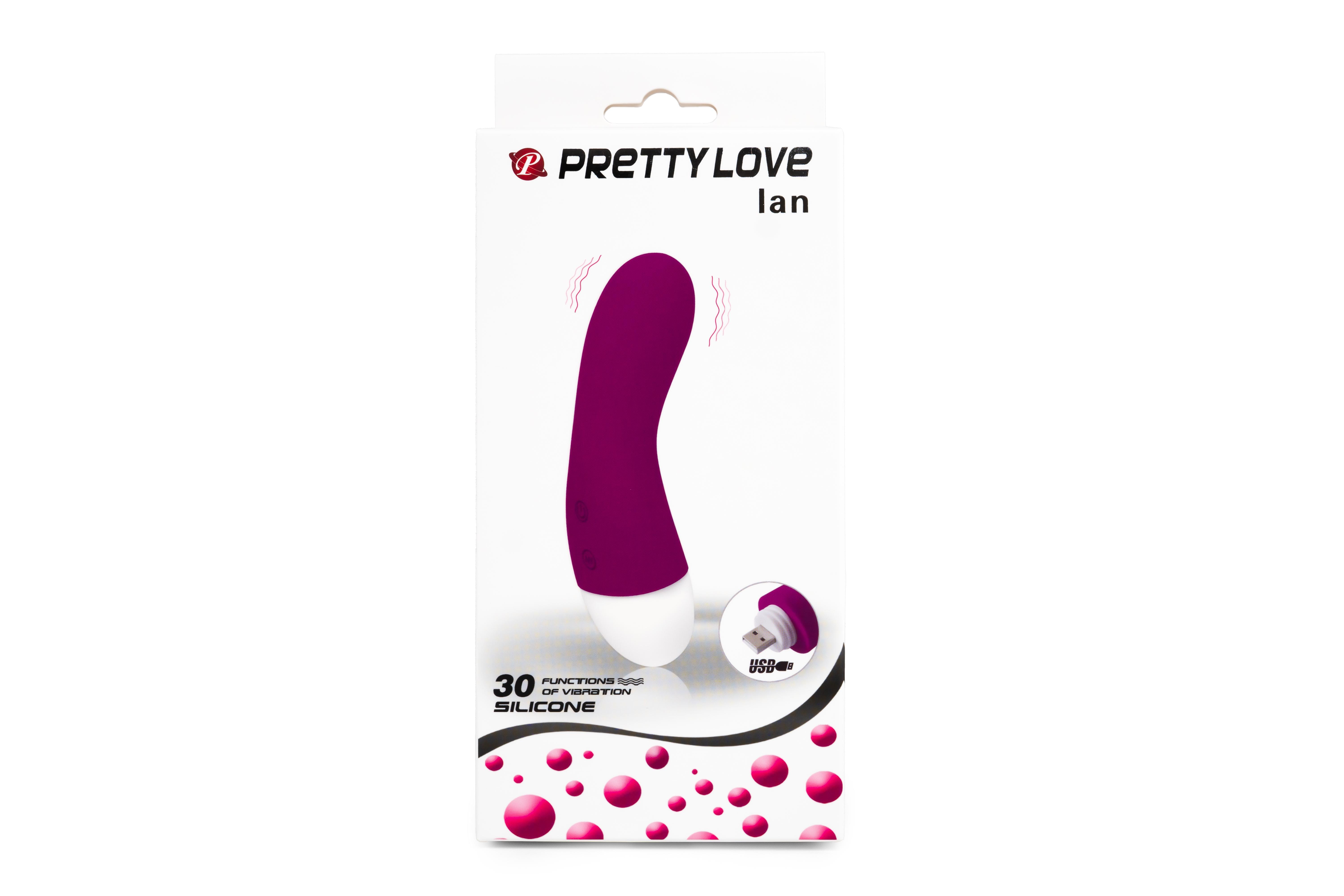 Pretty Love Ian Vibrator, Purple