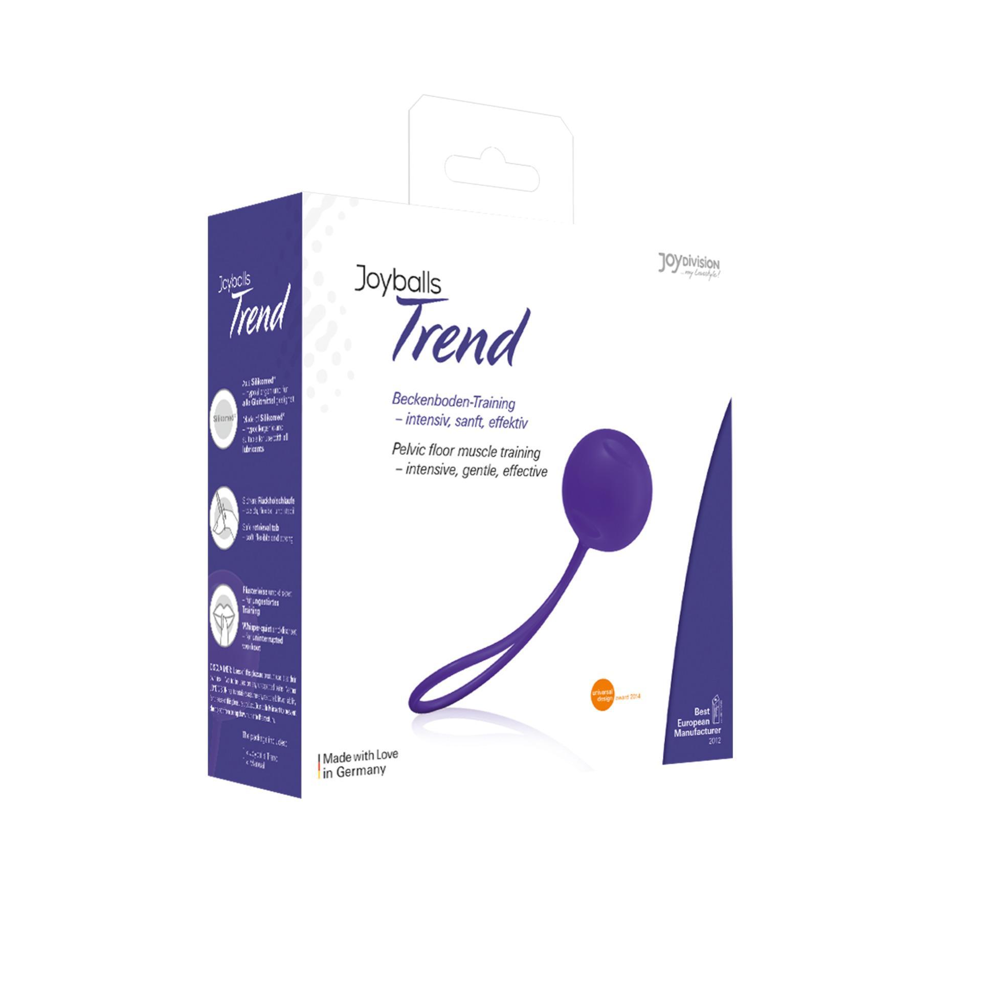 Joyballs Trend Single, Love Balls, Purple, 3,5 cm Joyballs Trend Single, Love Balls, Purple, 3,5 cm